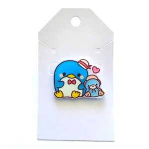 New Tuxedo Sam Acrylic Lapel Pin